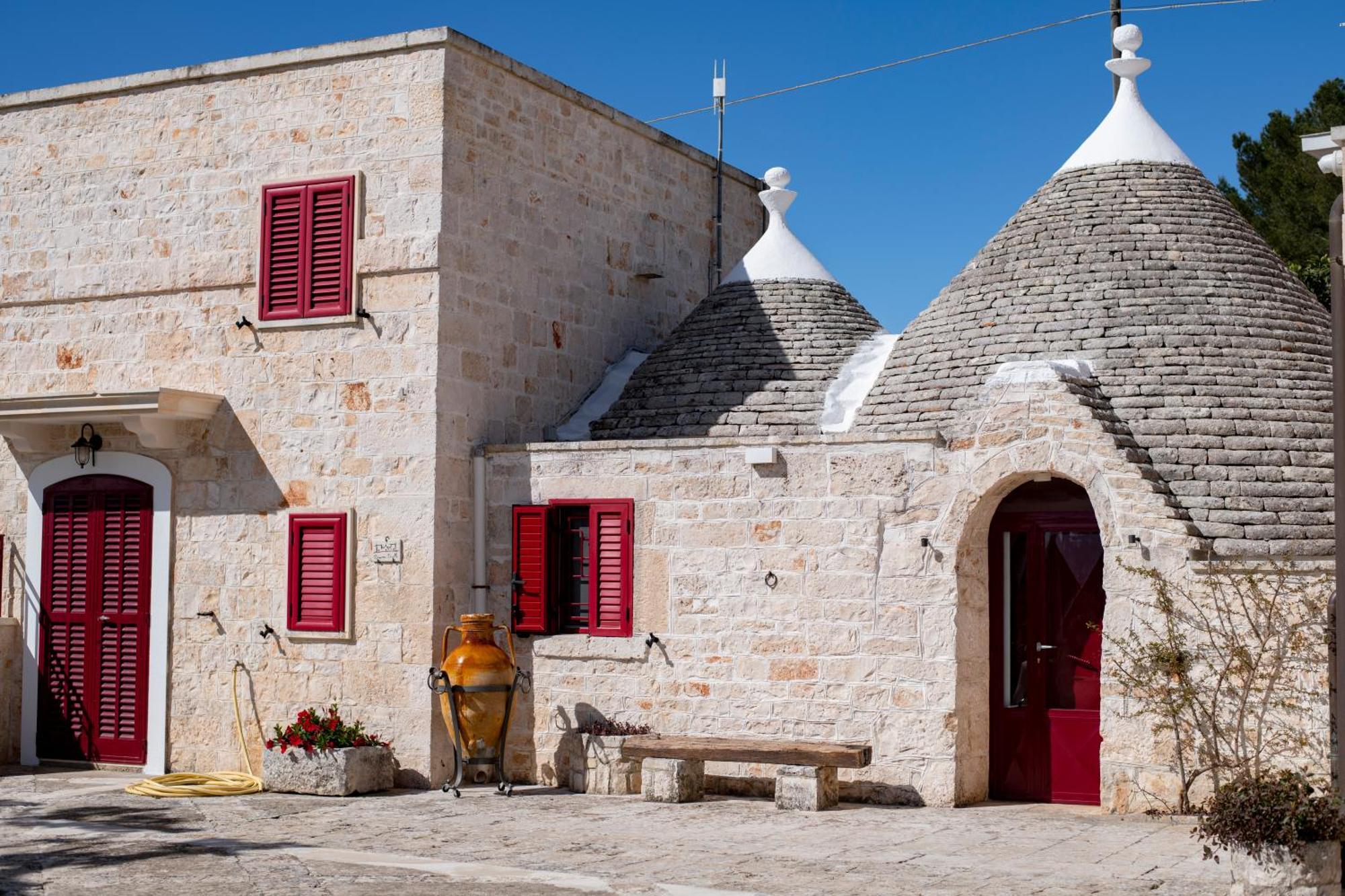 Masseria Trulli Bruni Locorotondo Bagian luar foto